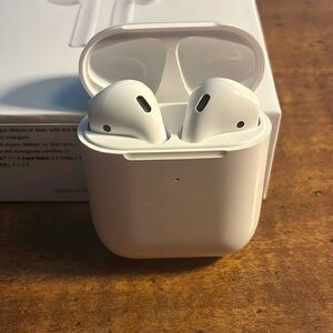 Apple Wireless Earbuds with Charging Case - White